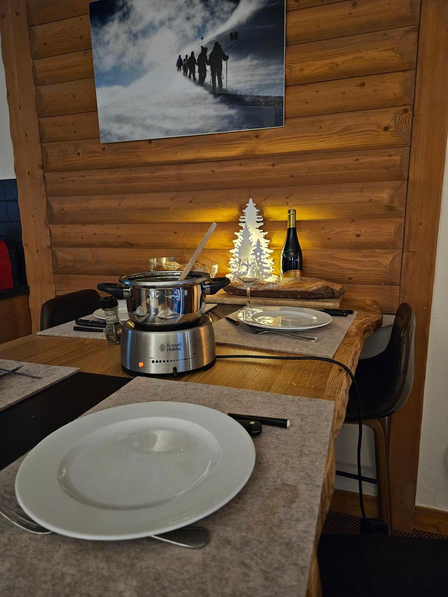 Appartement Arc 1950 M, Ski Au Pied, Piscine Exterieure Chauffee, Remontees Mecaniques A 100M, Sauna Et Salle De Sports Les Arcs  Номер фото